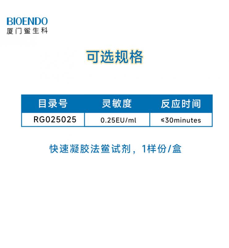 快速凝膠法規格 快速凝膠法規格